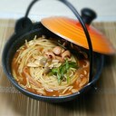 【一人鍋】シチュールーで簡単スープパスタ